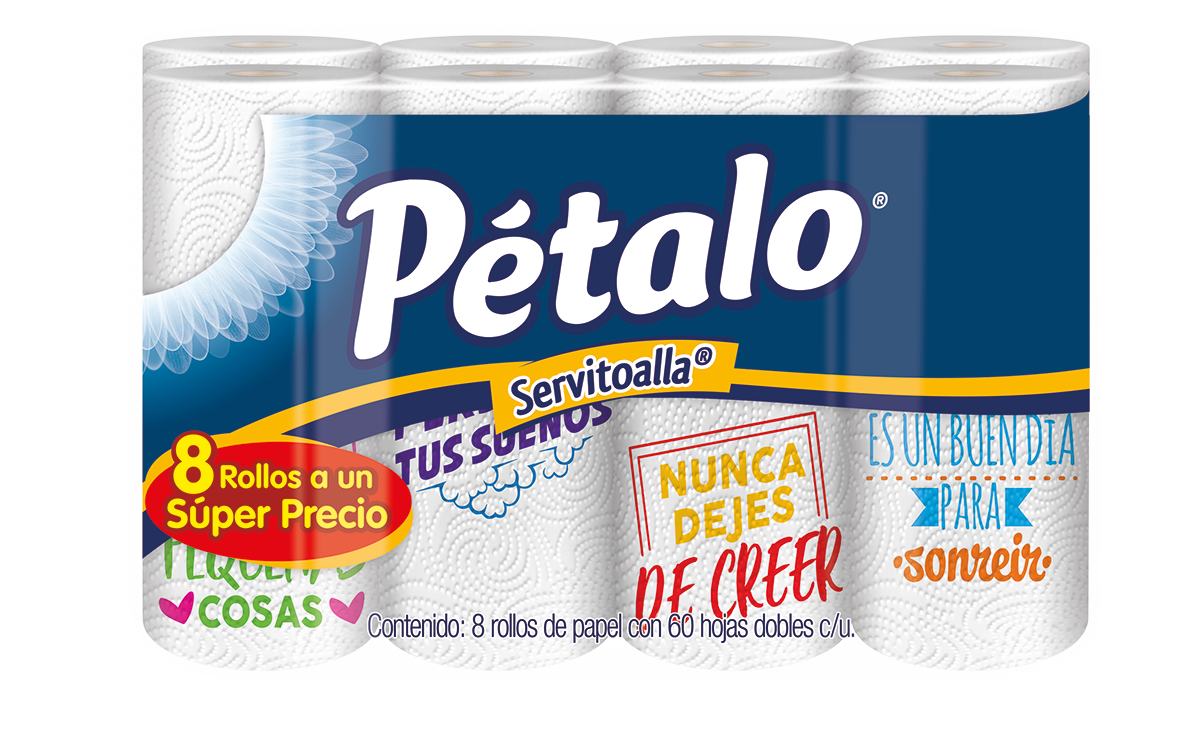 Servitoalla® Pétalo® Multicorte  8's